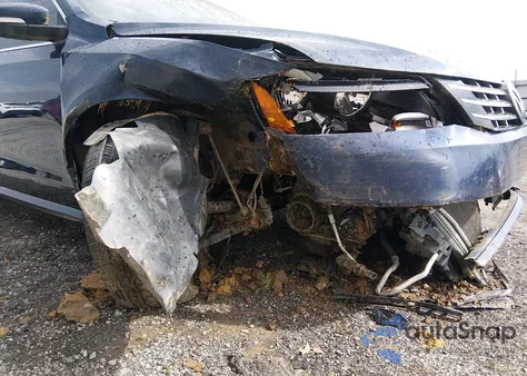 2013 Volkswagen Passat 2.0L Tdi Se z USA, uszkodzony, nr VIN 1VWBN7A39DC111353